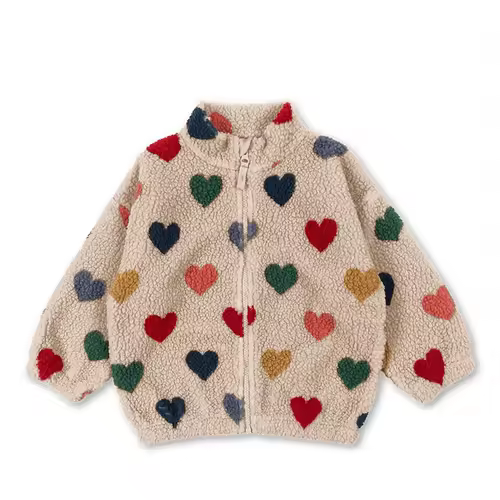 2026 KS Brand Winter Baby Girls Boys Lambswool Cherry Jackets Kids Clothes Boys Sequin Cartoon Outerwear Children's Coats 1-9Yrs - Image 11