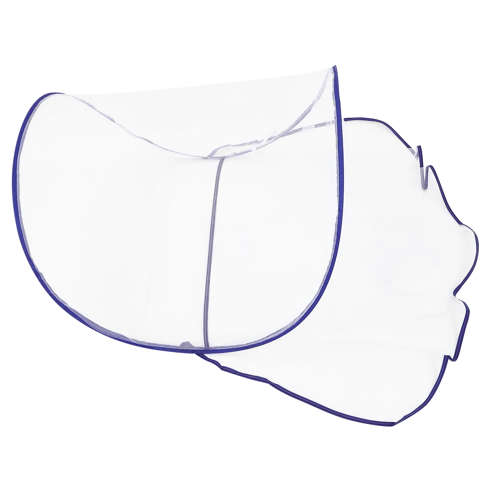 

Folding Mosquito Head Net Compact Portable Design for Bed Tent Use Over Small Pillows Ideal for Camping and Patio