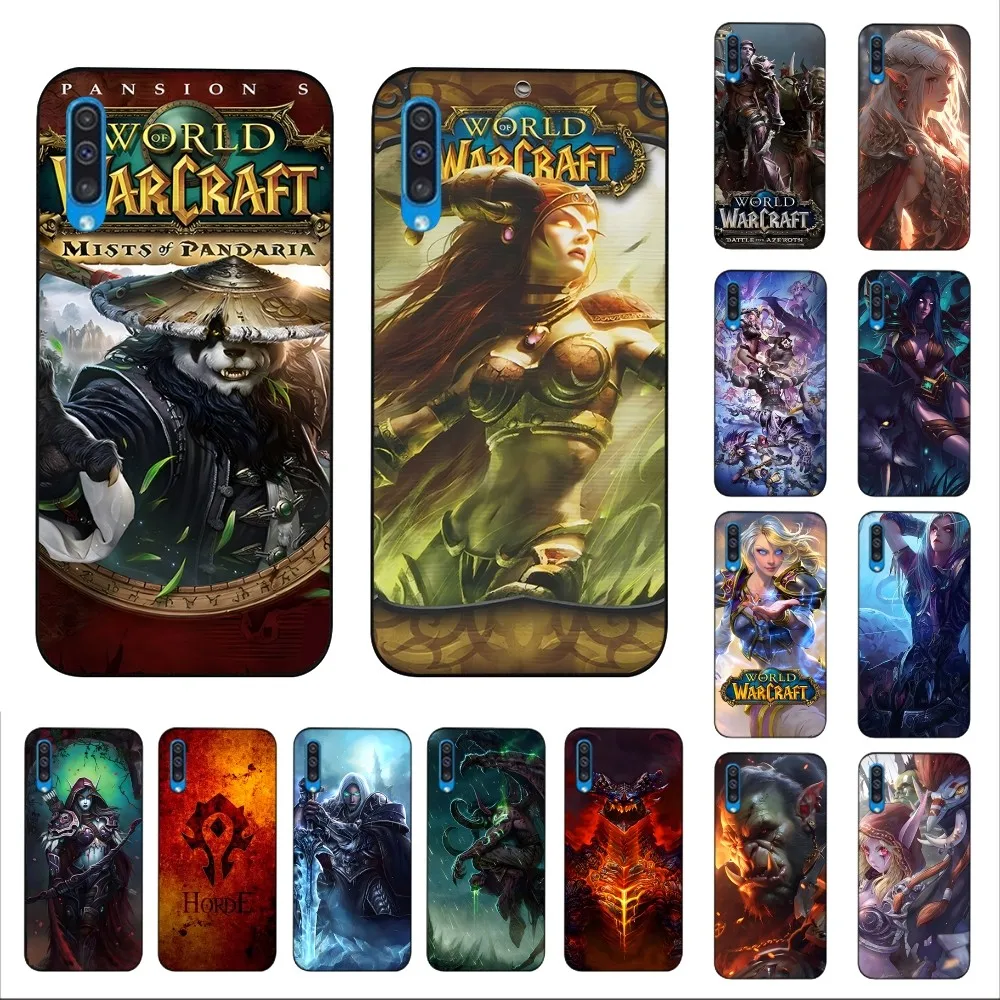 The W-World Of W-Warcraft W-Wow Phone Case For Samsung A 10 11 12 13 20 21 22 30 31 32 40 51 52 53 70 71 72 73 91 13 shell