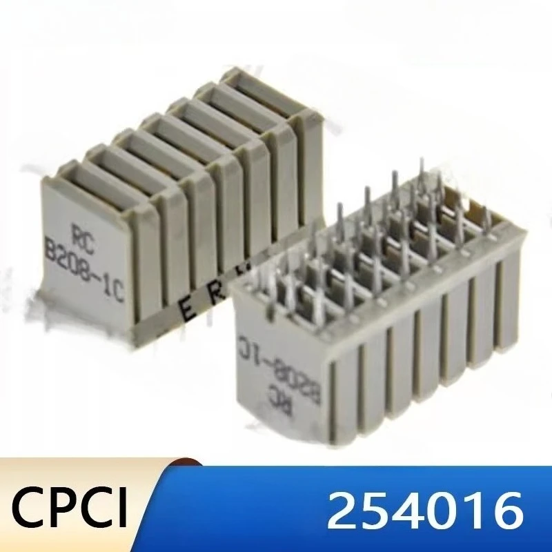

2PCS/LOT 254016 254018 CPCI Connector 28 Pin Straight Pin 2.0 Female ERmet Power Module