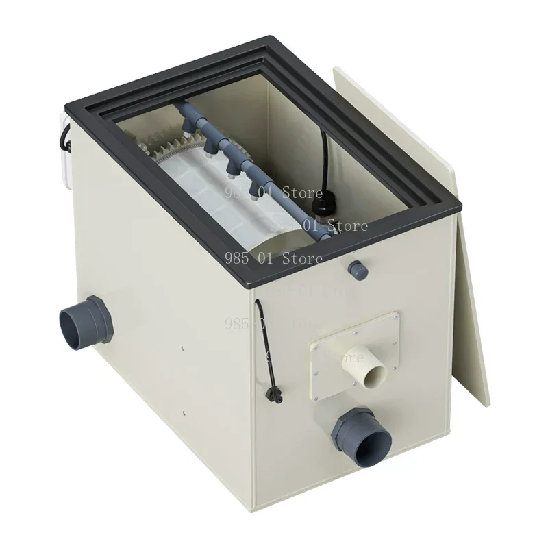 Fish Pond Rotary Drum Microfilter Automatic Backwashing Cycle Filter