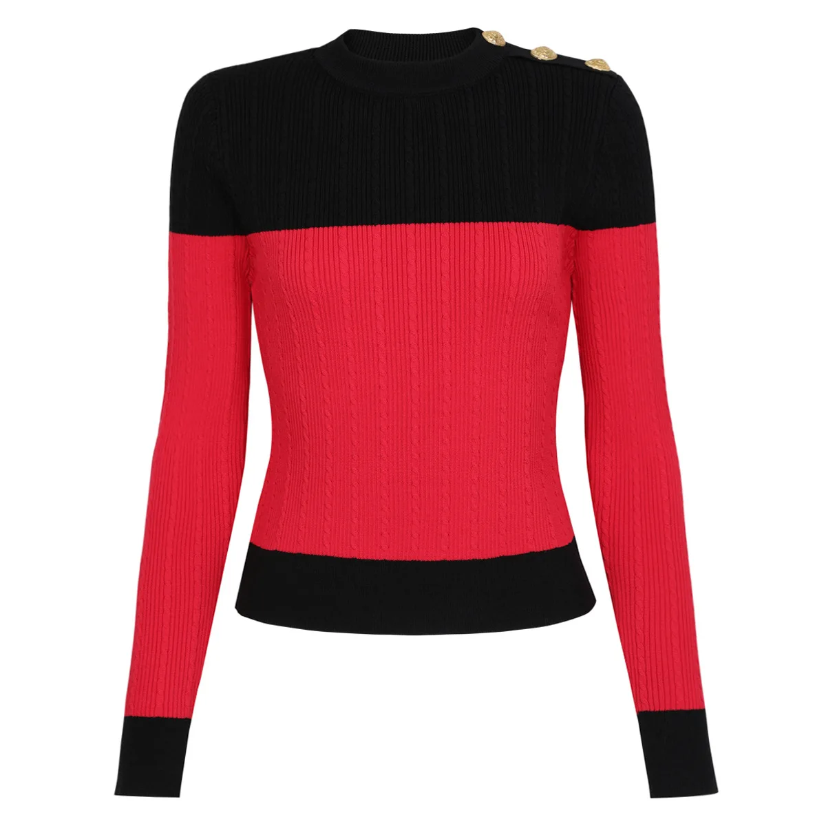 

Весенне-осенний новый высококачественный модный тонкий вязаный пуловер с длинными рукавами, топы, универсальный женский свитер с круглым вырезом для поездок на работу