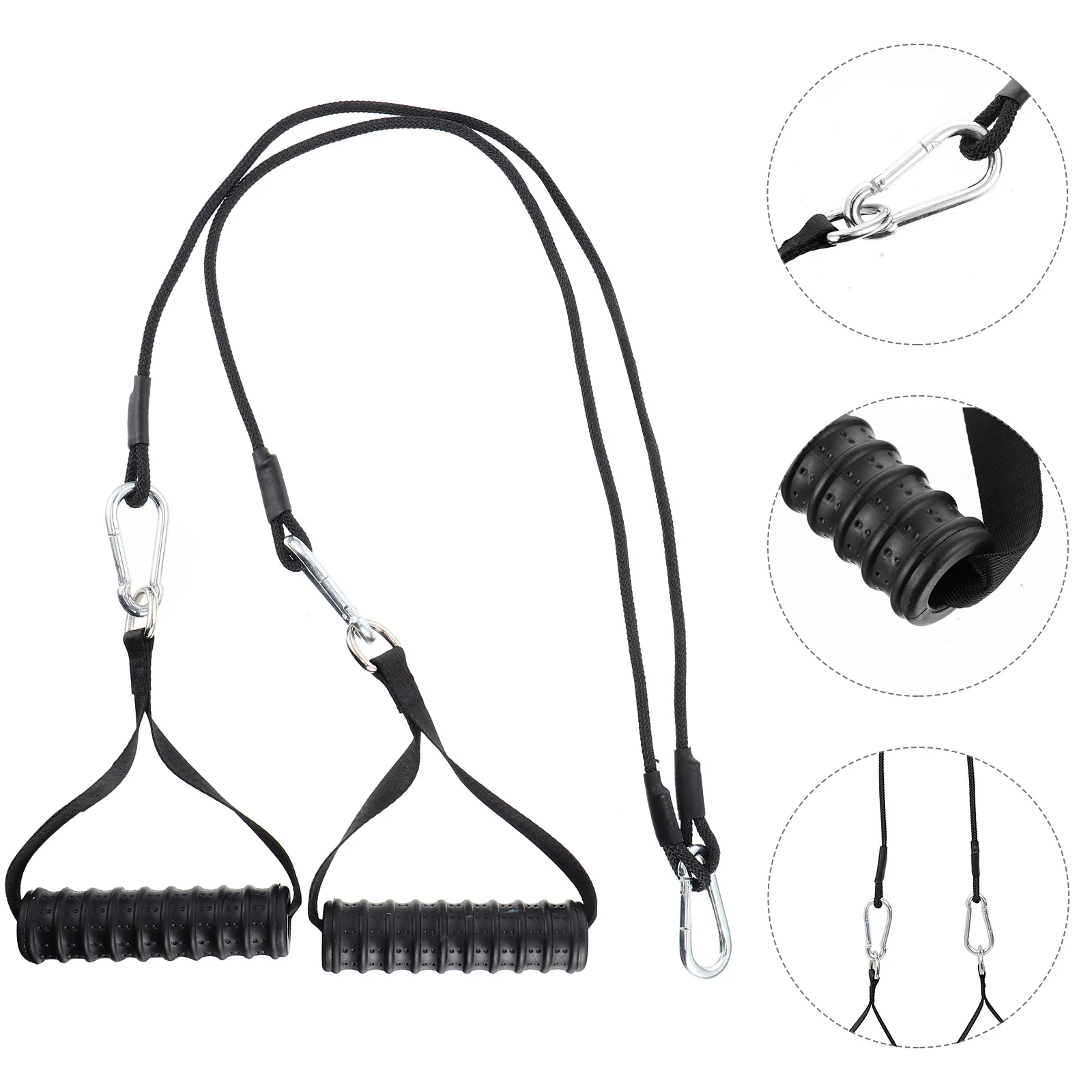 

1 Set Resistance Bands Pull Rope For Full Body Workout Fitness Exercise Equipment Lightweight Portable Home Gym Pulley System