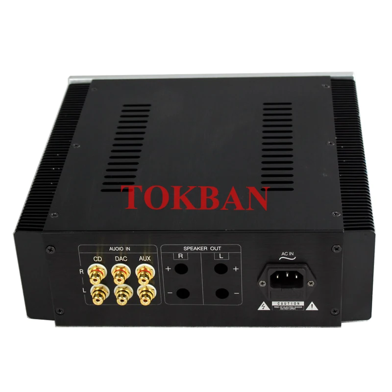 غلاف مضخم صوت HiFi من Tokban ، هيكل كامل من فئة الألومنيوم مكبر صوت ، هيكل ذاتي الصنع ، WA17 ، * 90 *