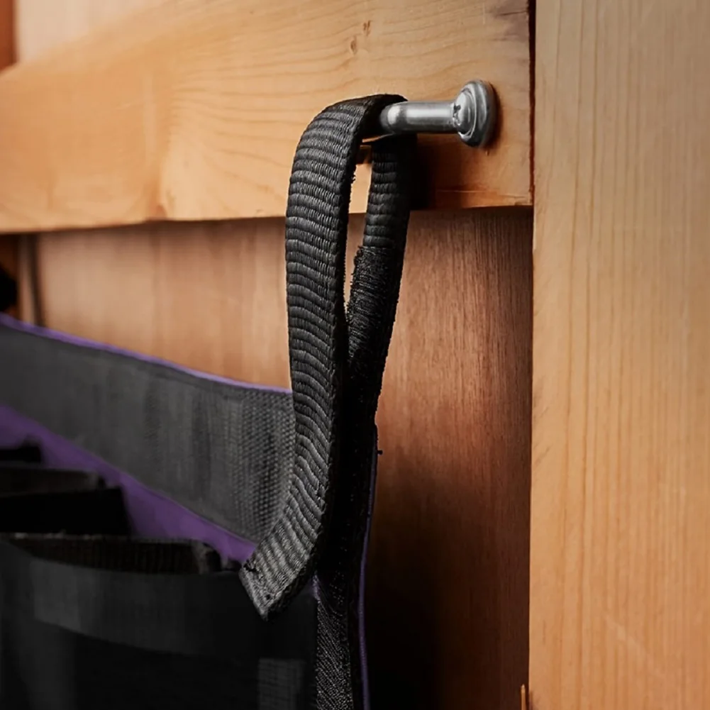 

Horse Tack Storage Bag Horse Trailer Organizer Storage Hanging Bag (Purple)