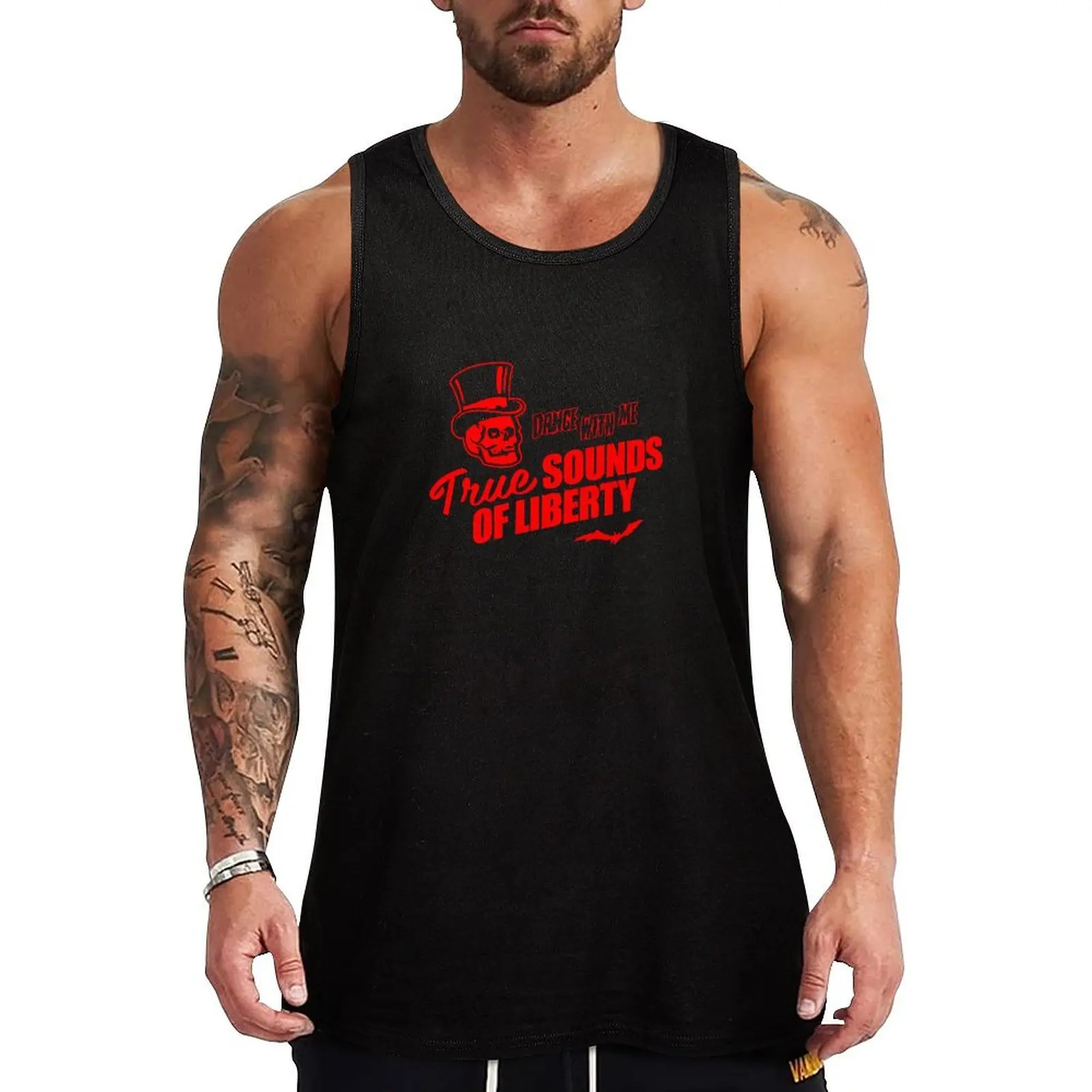 True S.O. Liberty American Punk Rock Band Tank Top Sportswear for men sleeveless vest men