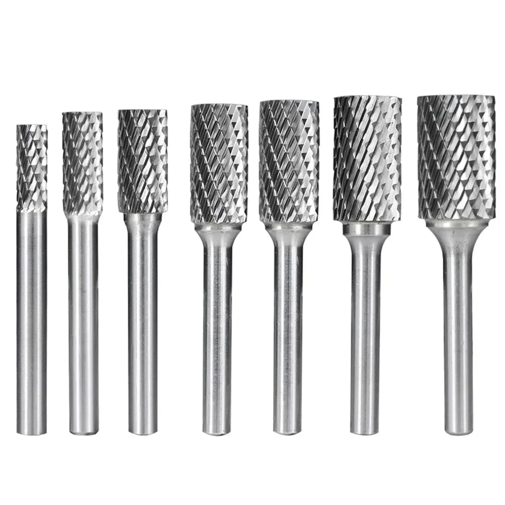 Double Cut Carbide Bramen 6Mm Schacht Type Een Roterende Frees Carving Bit Rotary Burr Bestand
