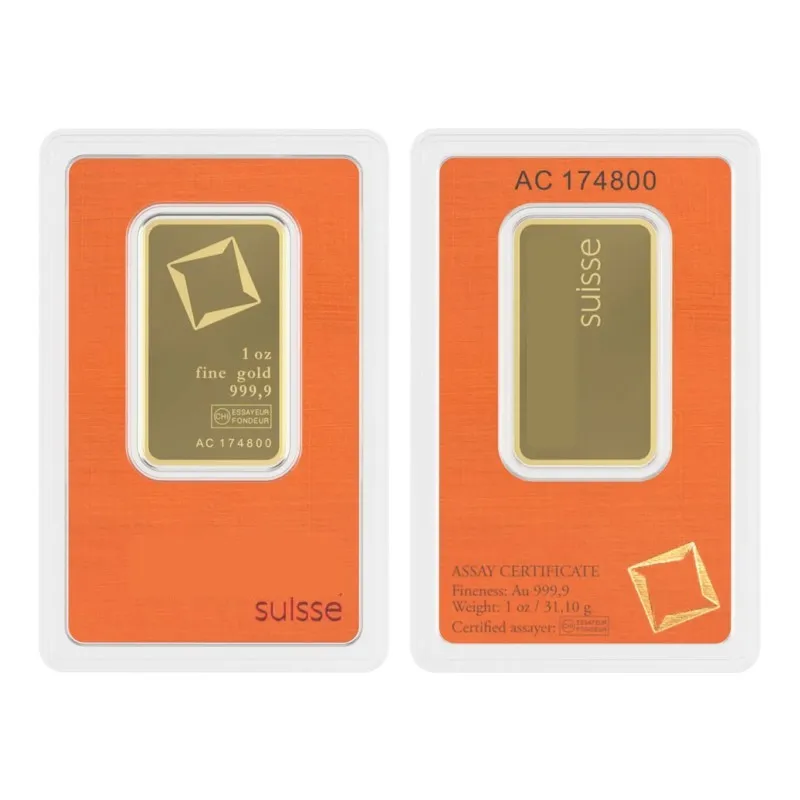 

1-10pcs Valcambi Gold Bar 1 OZ Non-Magnetic Seal Packaging Brass Bullion Metal Crafts Collection Gifts