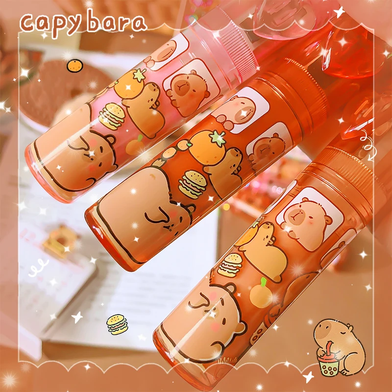 back to school useful acsesories kawaii Stationery supplies cute things capybara emit light funny eraser Aesthetic stationery