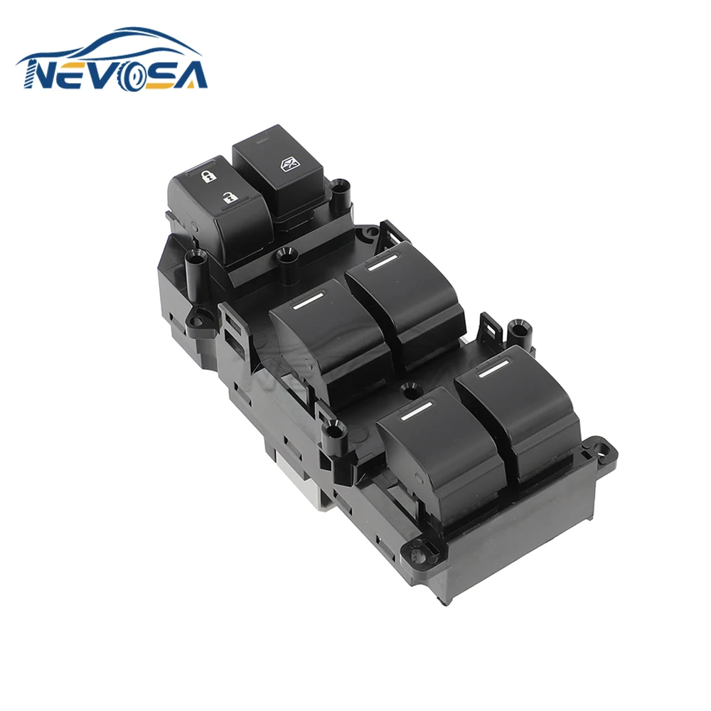 NEVOSA Auto 35750-TP5-H21 Power Window Switch For Honda Spirior CU1 2009 2012 Accord Front Left LHD 35750-TZ8-H01 35750-TW0-H01