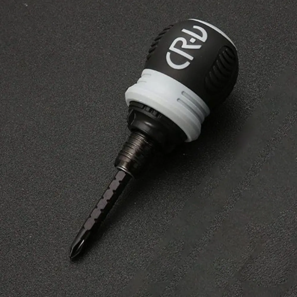 Set di cacciaviti a cricchetto Mini Binoax utensile manuale a cacciavite telescopico a doppio scopo con testa a lotto magnetica
