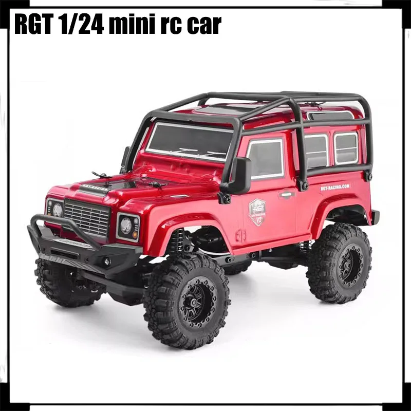 Rgt Rc Auto 1/24 Mini Afstandsbediening Simulatie Off Road Klimmen Off Road Voertuig Pickup Kinderen Speelgoed Afstandsbediening Auto Gift