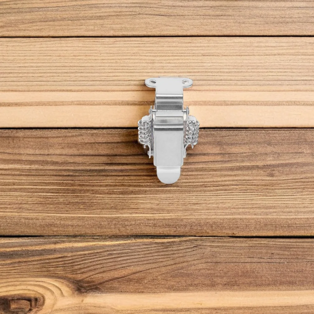 

2Pcs Spring Loaded Toggle Latch Metal Clasp Buckle for Toolboxes Cabinets Wooden Boxes Durable Toggle Catch Lock Hasp
