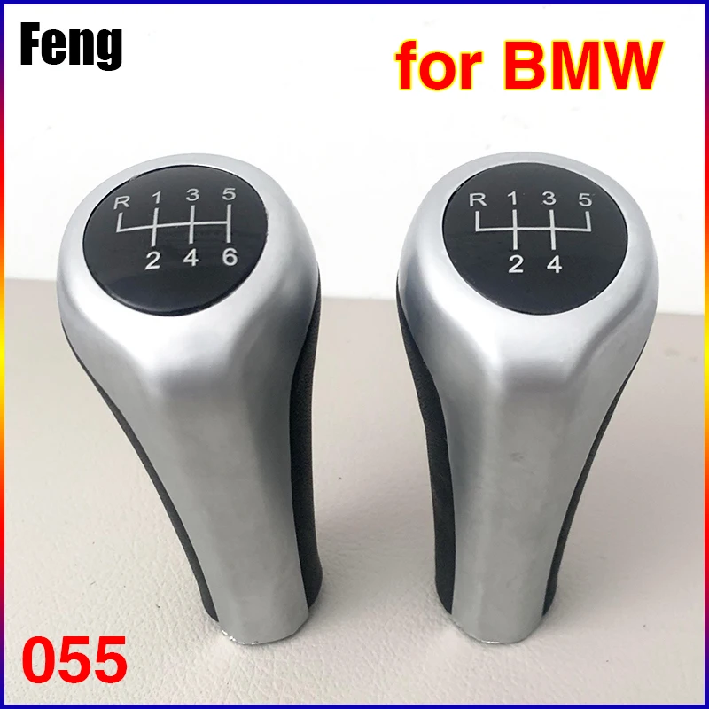 Car Gear Shift Knob For BMW 1/3/5/6 Series 6-speed 5-speed E87 E90 E36 E34 E46 E83 Z3 Etc. Automobile Gear Lever Head Shifter