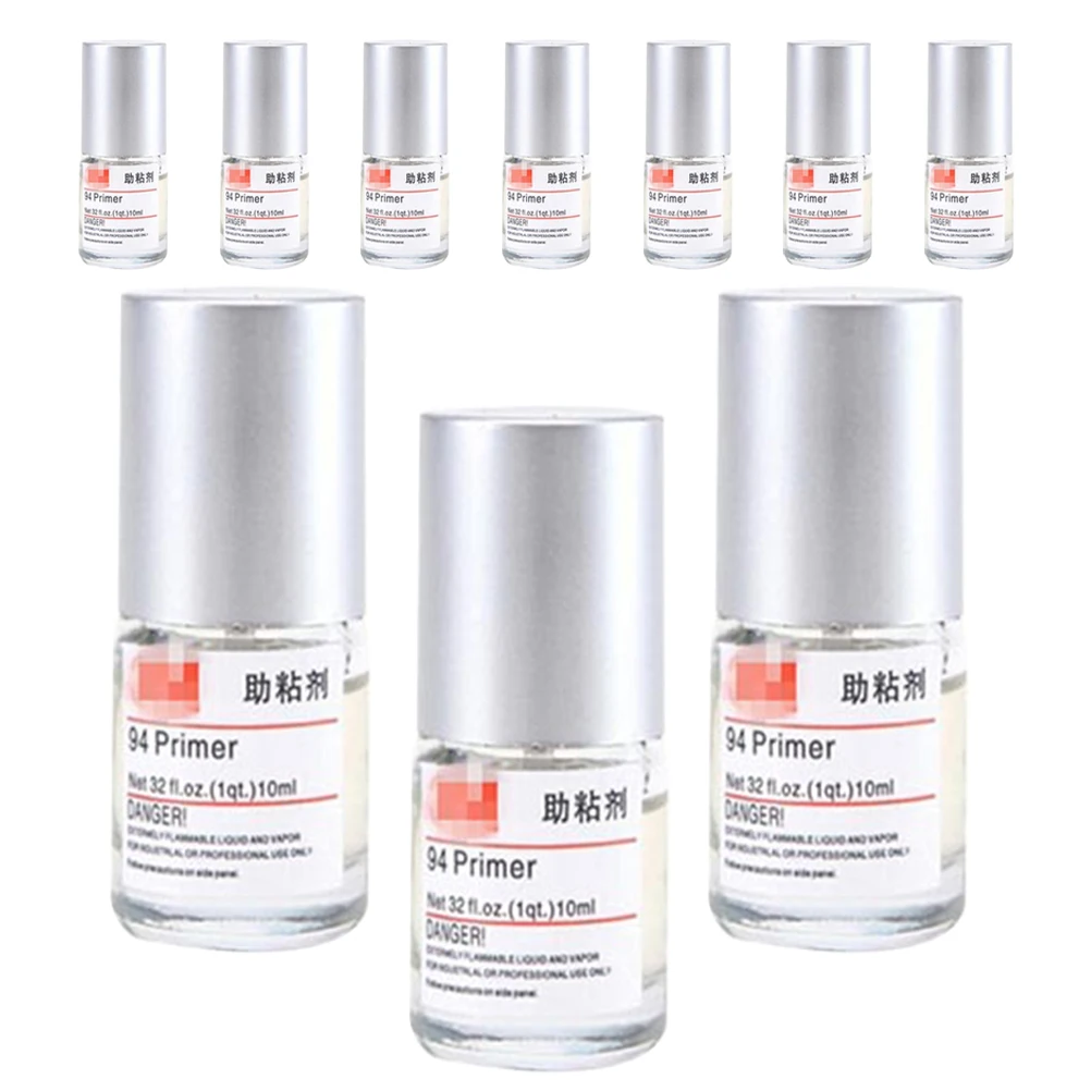 

10pcs Adhesion Promoter Car Modification Glue Double Sided Tape Plastic Primer Glass Automotive Seam Sealer