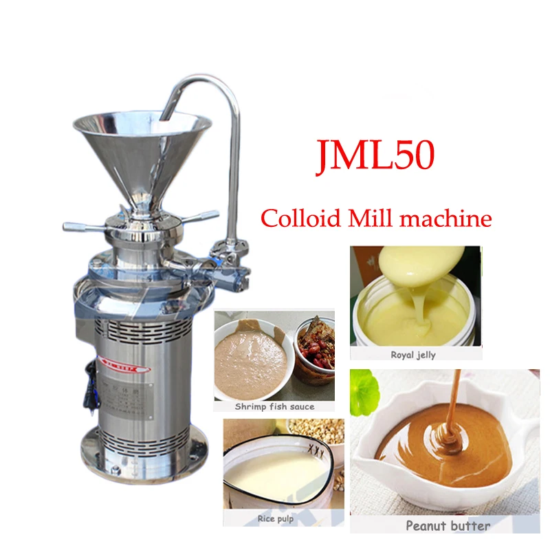 

JML50 Colloid Mill Sesame Colloid Mill Peanut Butter Colloid Mill Soybean Grinding Machine Coating Grinding Machine JML50