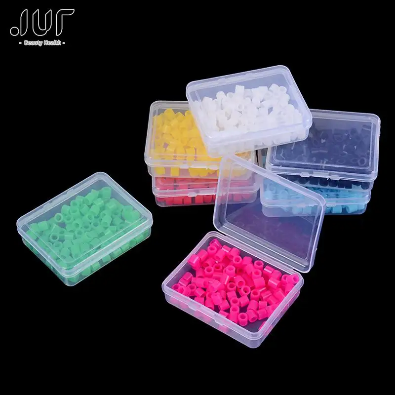 100Pcs/Box Multi-Color Universal Dental Instrument Autoclavable Rings Orthodontic Code Rings High Quality