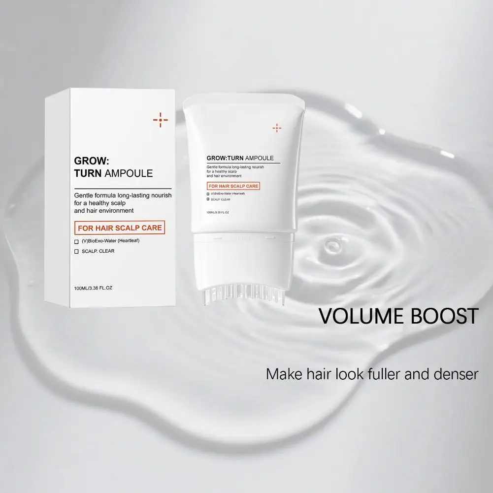 100ml Volumizing Hair Serum Deep Nourish Repair Dry Damaged Hair Frizz Control Lightweight Silky Shine Fluffy Styling Hair Care