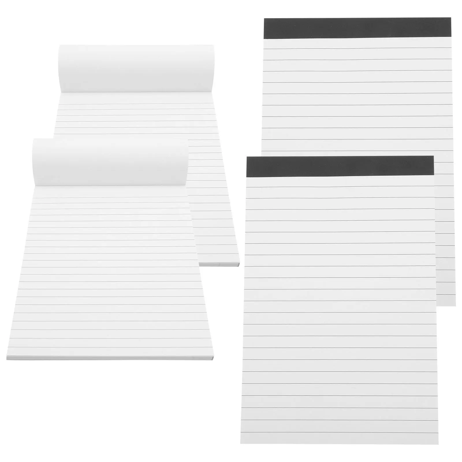 

4Pcs Portable A5 Notepads High-Class Daily Notes Office School Home Use Diary Travel Creative Writing to-Do