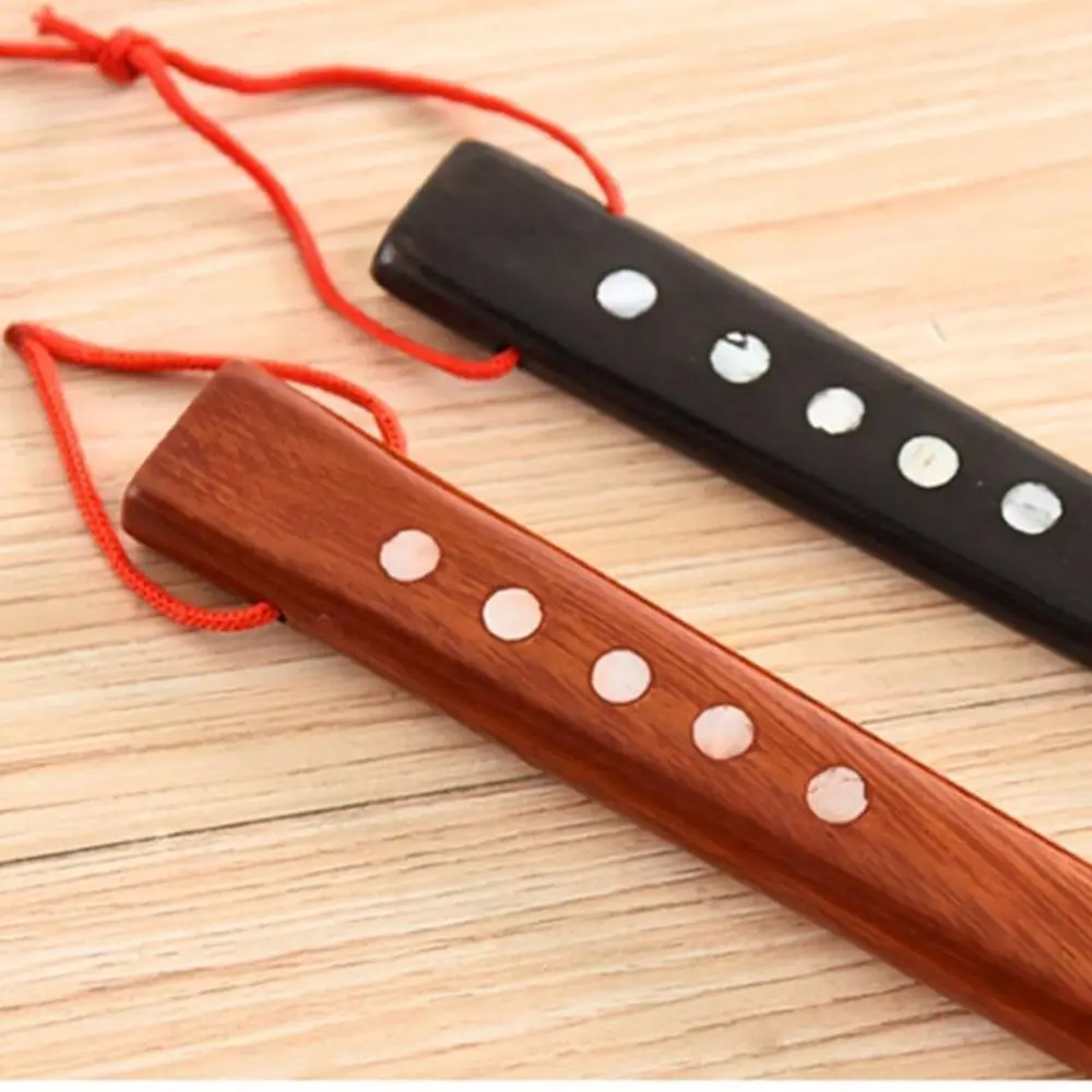 Portable Home Shoe Horns Wooden Professional Lifter AID Stick Long Handle Flexible Wooden Spoon