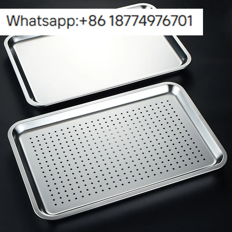 

Zhongji Metal's New Hot Selling Philippines Malaysia Oven Stainless Steel Metal Baking Tray Stainless Steel Tray OEM 600*400*48
