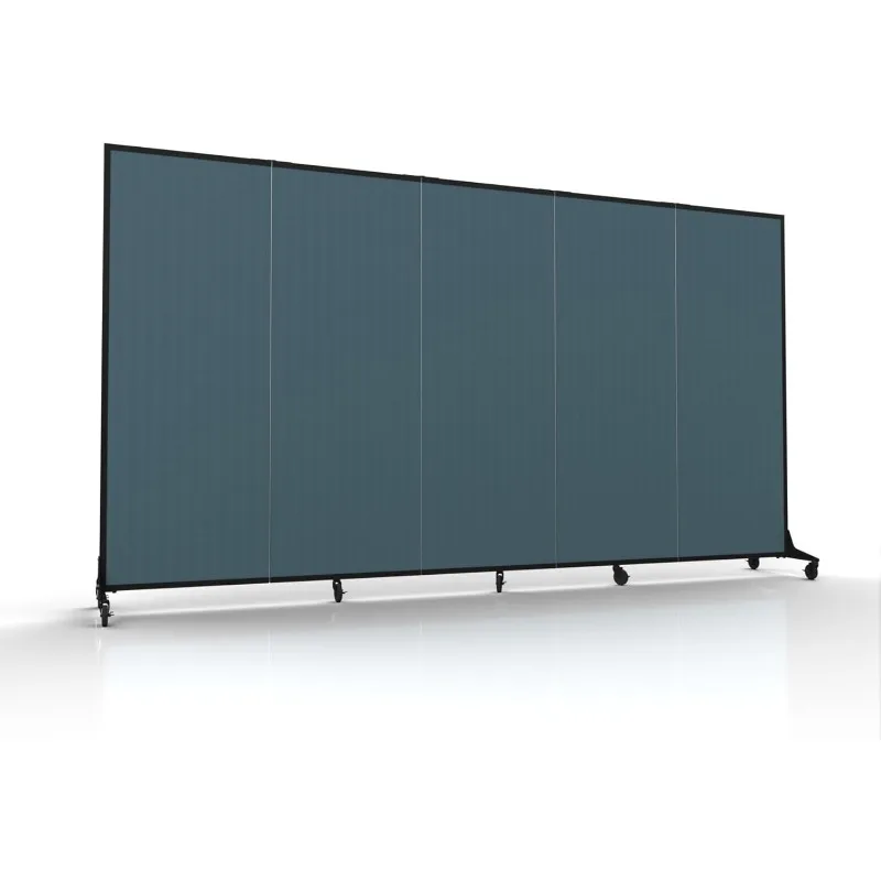 Light Duty Partitions and Folding Screen Room Divider - Economical Room Division Privacy Screen for Office