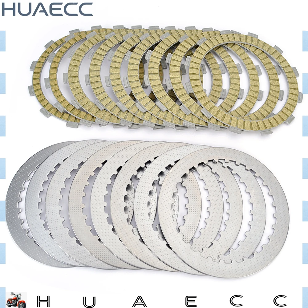 

Clutch Friction Plates Disc for Honda VT1100C2 VT1100C3 VT1100C Shadow Sabre Aero Spirit 22201MAH000 22201-MM5-000 22201-MM5-000