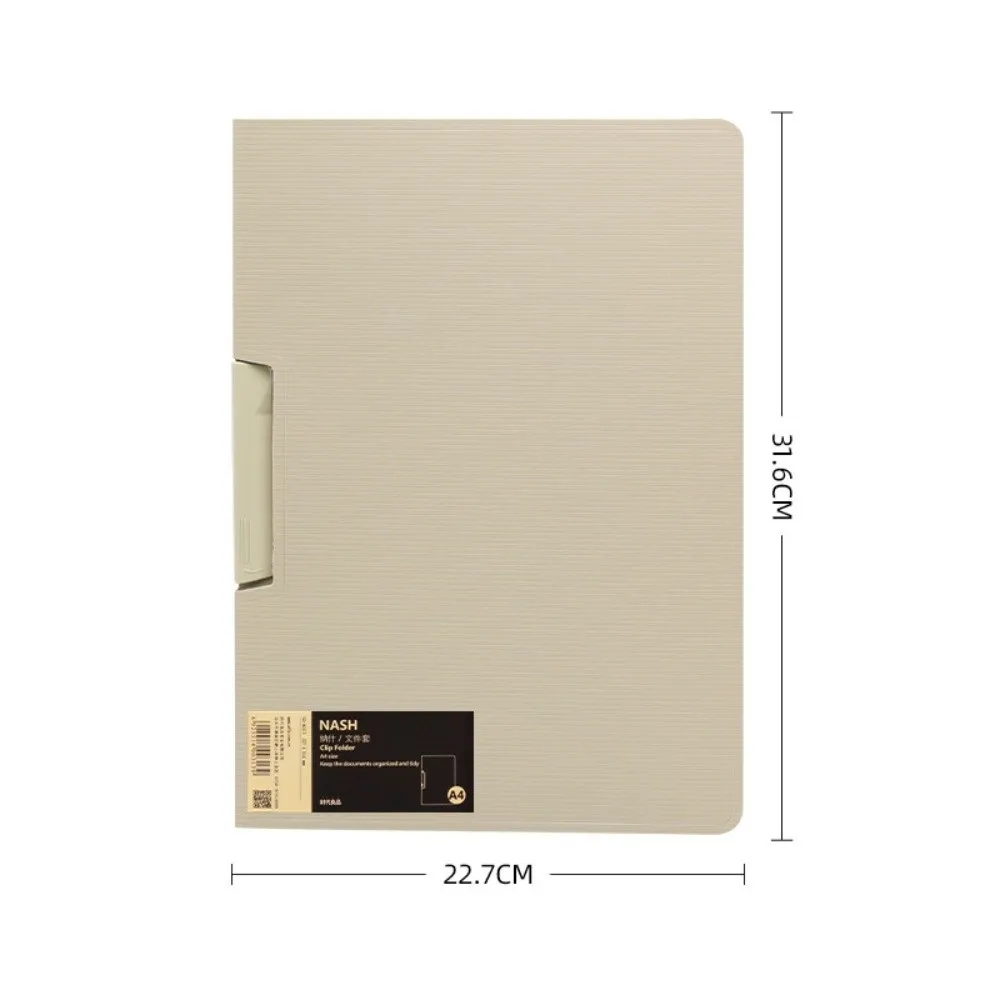 

A4 File Folders Versatile Organize Artifacts File Contract Folders Portable Plastic Test Paper Storage Tool
