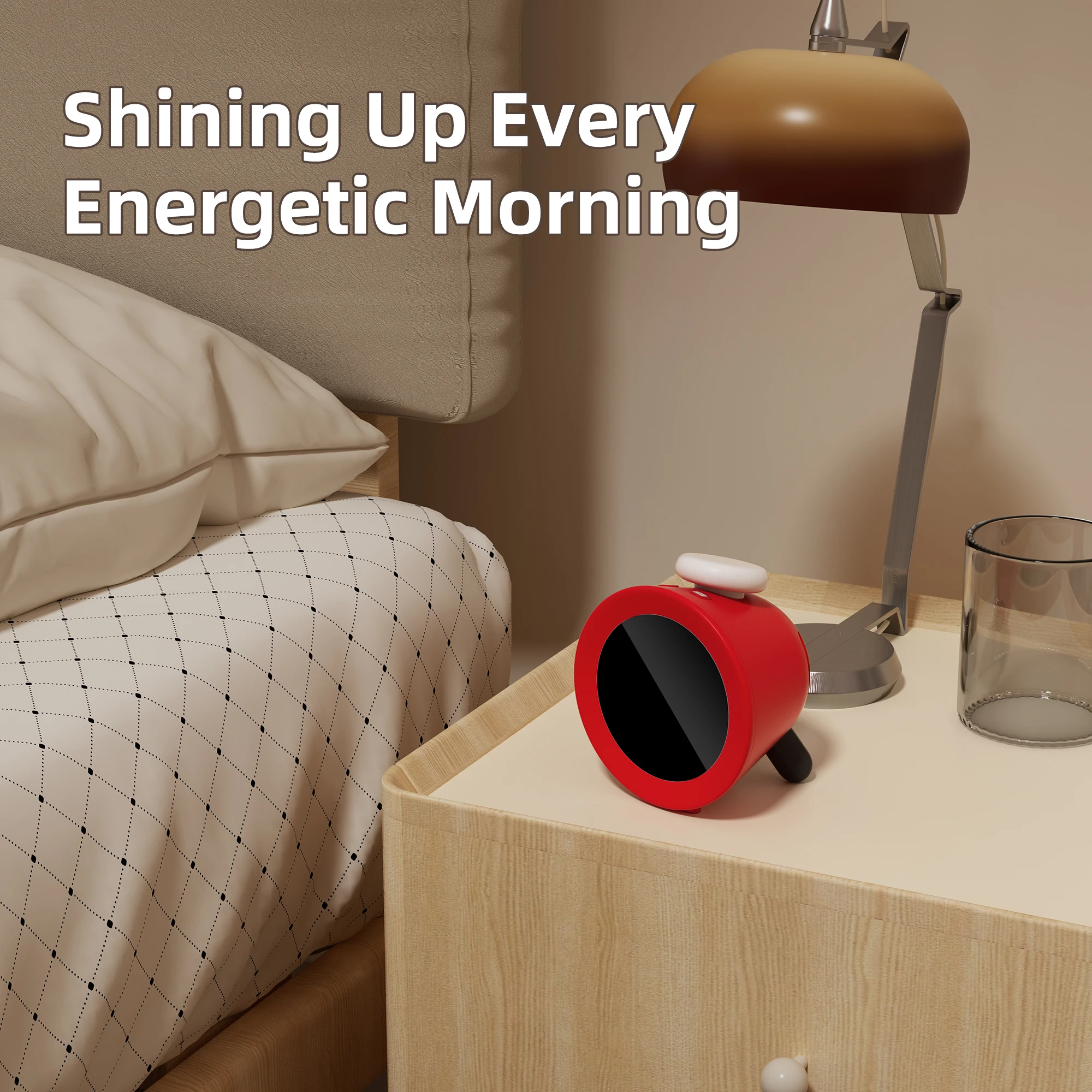 2PCS HD ภาพยนตร์สําหรับ Nintendo นาฬิกาเสียง Alarmo โปร่งใส HD Screen Protector ใช้งานร่วมกับ Nintendo Alarmo Anti-Scratching