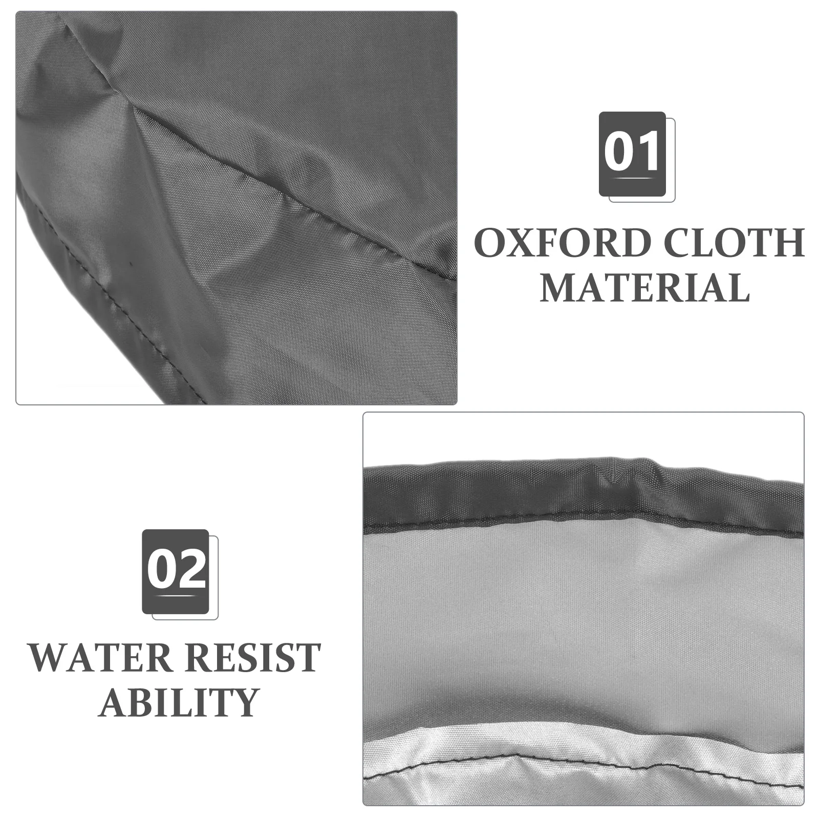 

Sealed Bucket Top Cover 65x10cm Oxford Cloth Waterproof Dustproof Outdoor Protection Chemical Plastic Barrel Cover