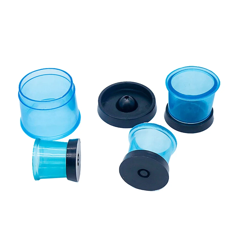 42-89mm Dental Silicone Casting Flasks Rings Wax Embedding Ring Plastic Round Dental Lab Base Wax Rubber Tools