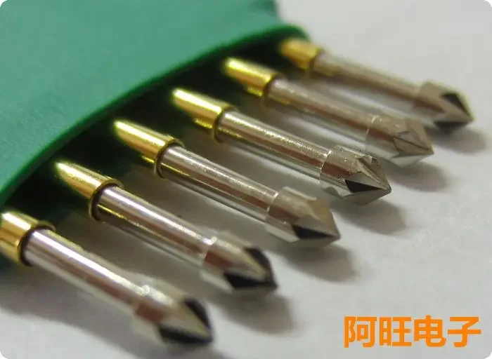 Broche supérieure de câble de téléchargement de gravure, 2.54mm-6P, sonde de programme d'écriture, broche de test, broche à ressort, 6 broches