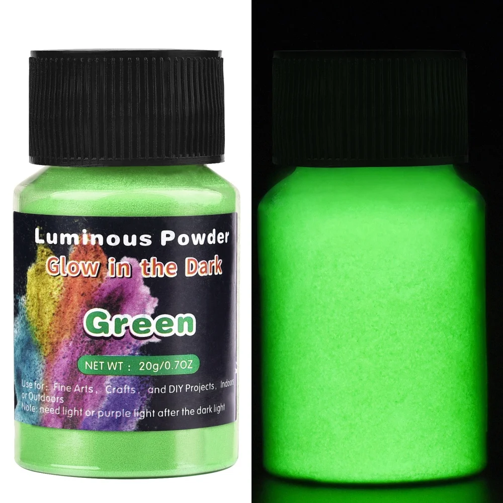 Luminous Powder Resin Pigment Glow In The Dark Powder Dye For Epoxy Resin Fluorescent Powder DIY Jewelry Making 13 Colors