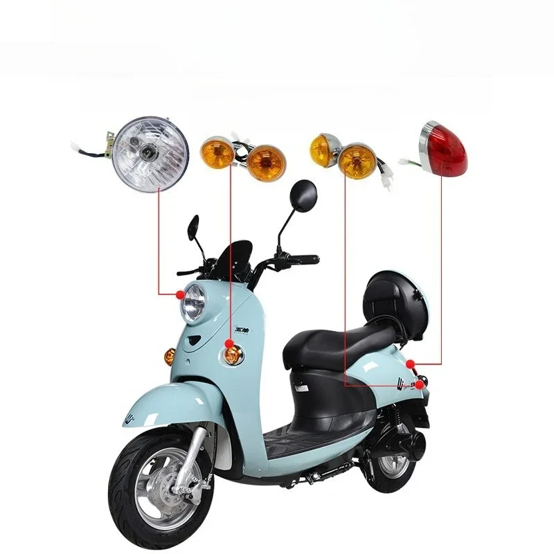 TRD For Motorcycle Front&Rear Turn Signal Light  VINO Wine Four-stroke Yadi Motorcycle Scooter Signal Light Assembly