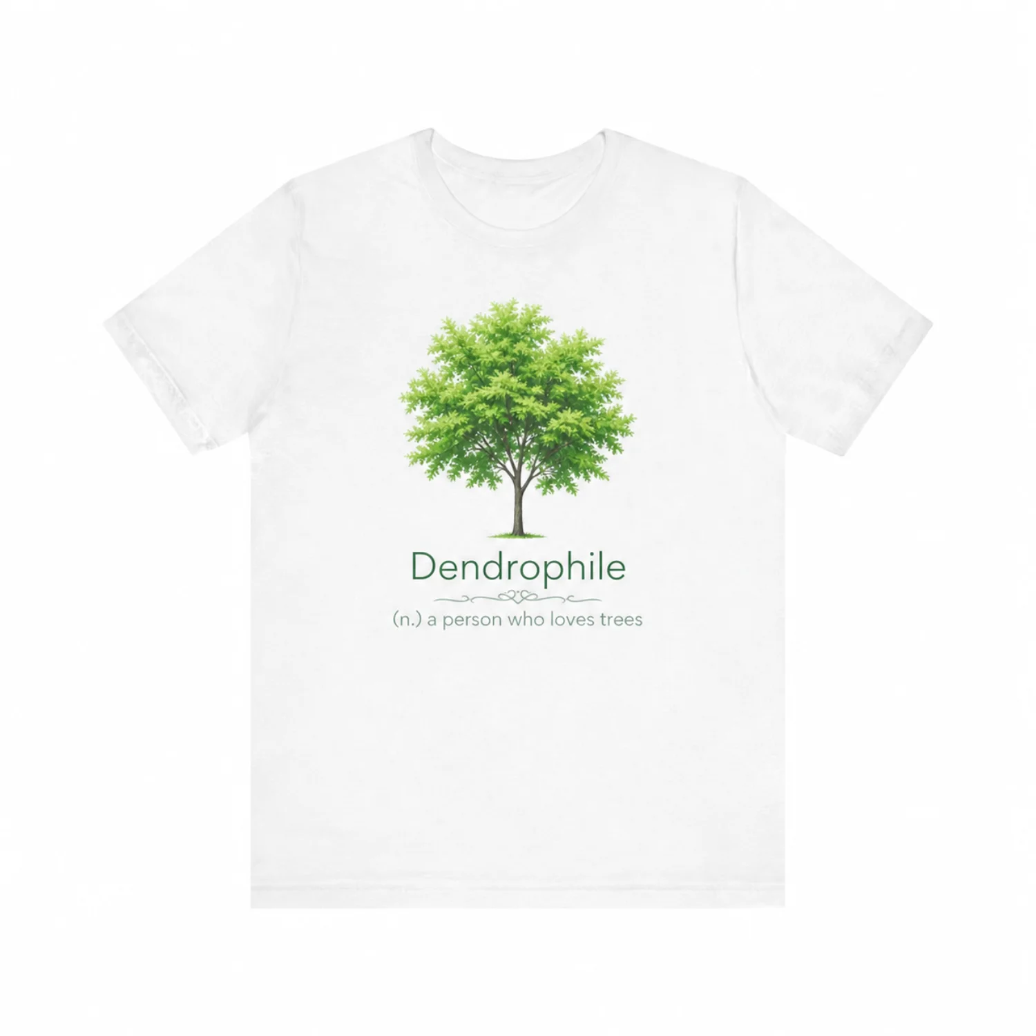 Nature-Inspired Dendrophile Graphic T-Shirt for Tree Lovers and Eco Enthusiasts