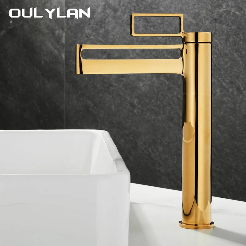 

Personalized Copper Waterfall Washbasin, Basin Faucet, Hot And Cold Hand Washing Toilet, Bathroom Counter Basin Faucet