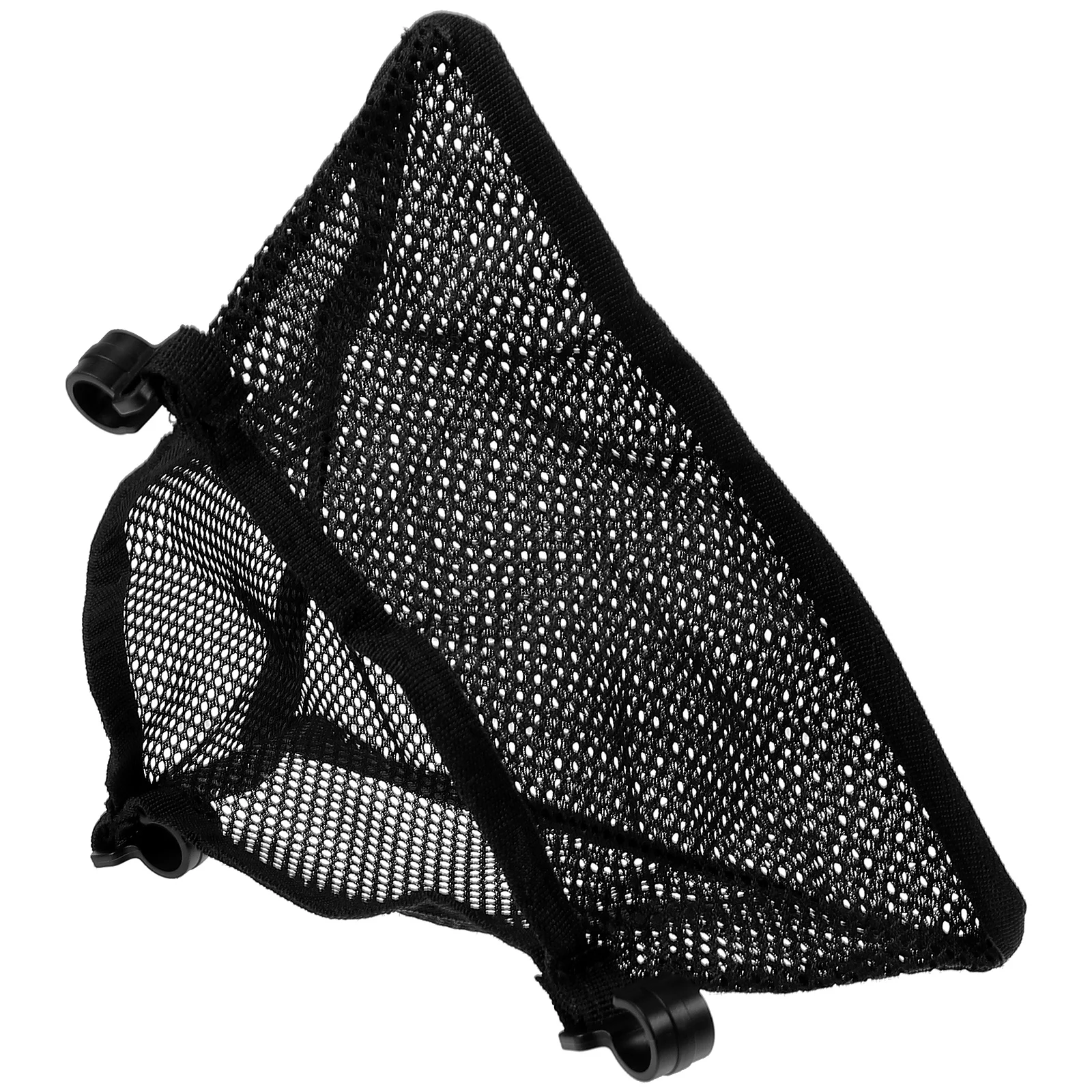 

Storage Bag Small Round Table Net Foldable Mesh Outdoor Black Netting for Desk Camping Accessories