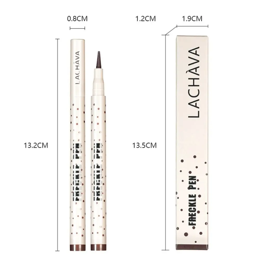 Durable Soft Freckles Pen Natural Sweatproof Painting Freckles Stamp Lifelike Waterproof Dot Spot Pen Girl