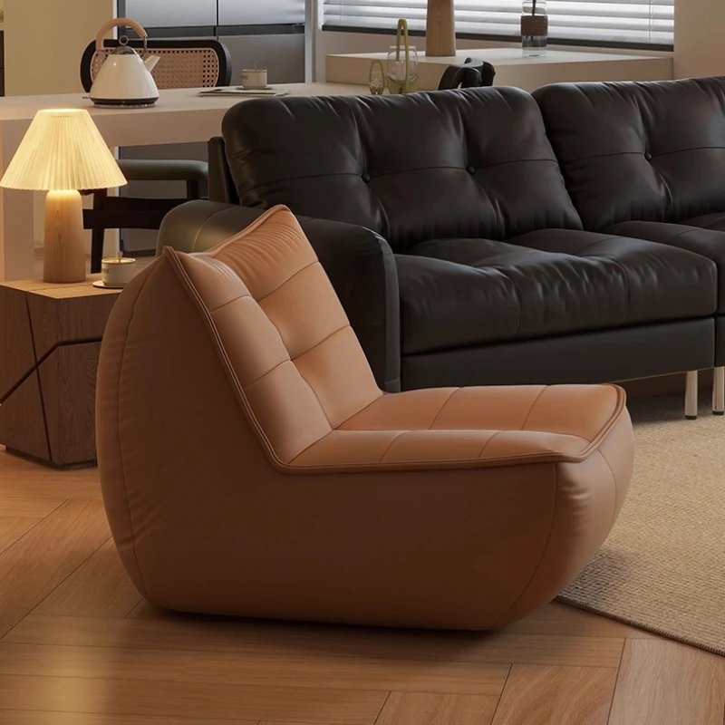 

reclining sleeping Bean bag sofa bedroom small balcony living room bean bag sofa leisure single sofá cama individual furniture