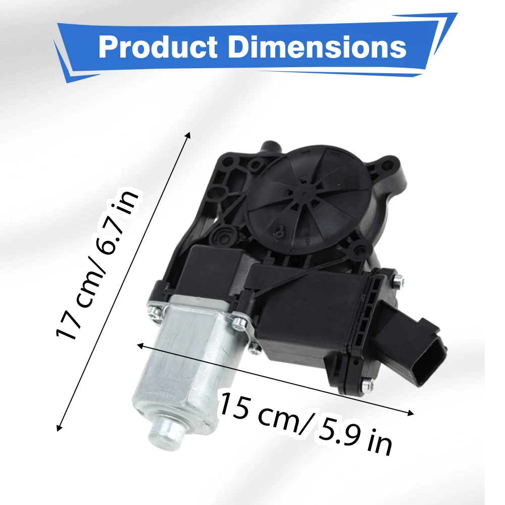 7 Pins Power Window Regulator Lift Motor Front Left /Right For Ford Mustang 2 Door 2015-2020 FR3Z7823395A, FR3Z9923395B, WLM276