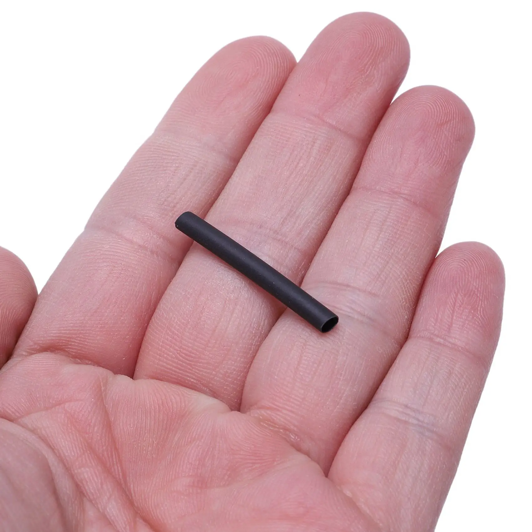 AB46-Wire Wrap Sleeve 2Mm Dia 30Mm Long Heat Shrink Tubing 560Pcs Black