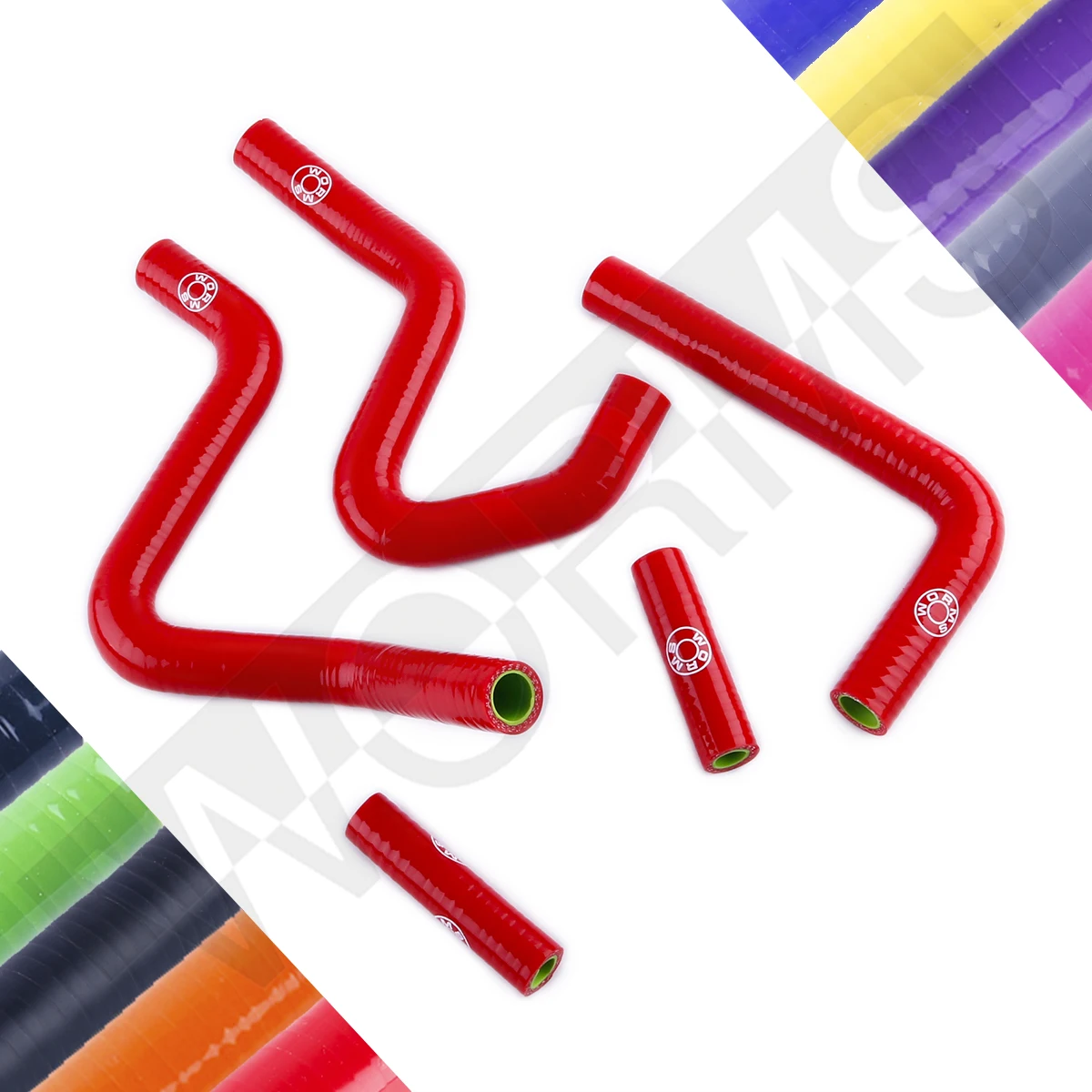 

For 2003 2004 Kawasaki KX250 KX 250 2-stroke Silicone Radiator Coolant Water Hose Tube Kit