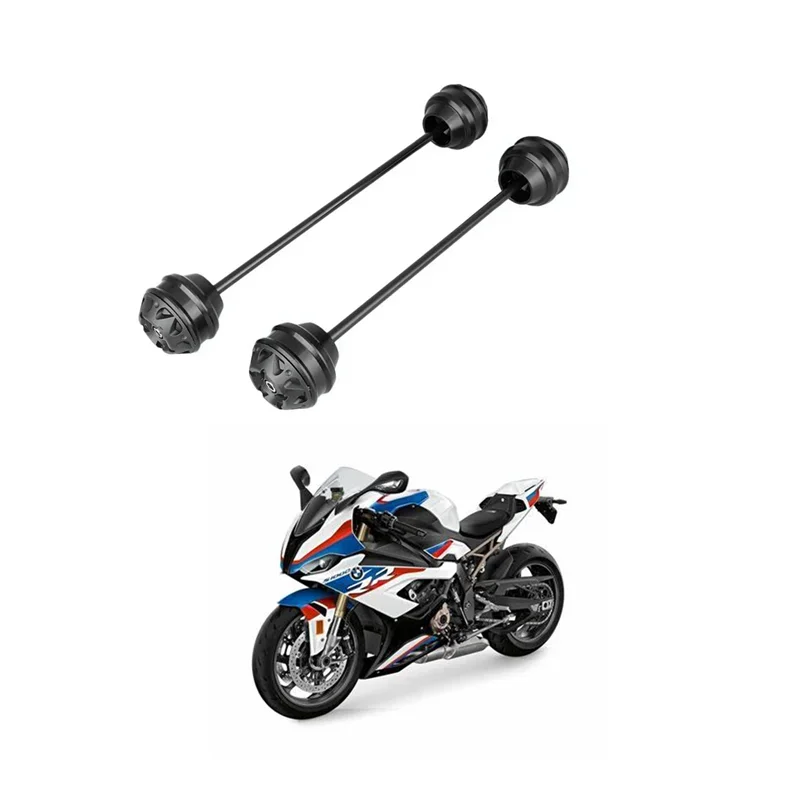 

For BMW S1000R S1000RR S1000XR HP4 HP2 Front Rear Wheel Protector Axle Fork Crash Slider S 1000 R RR XR
