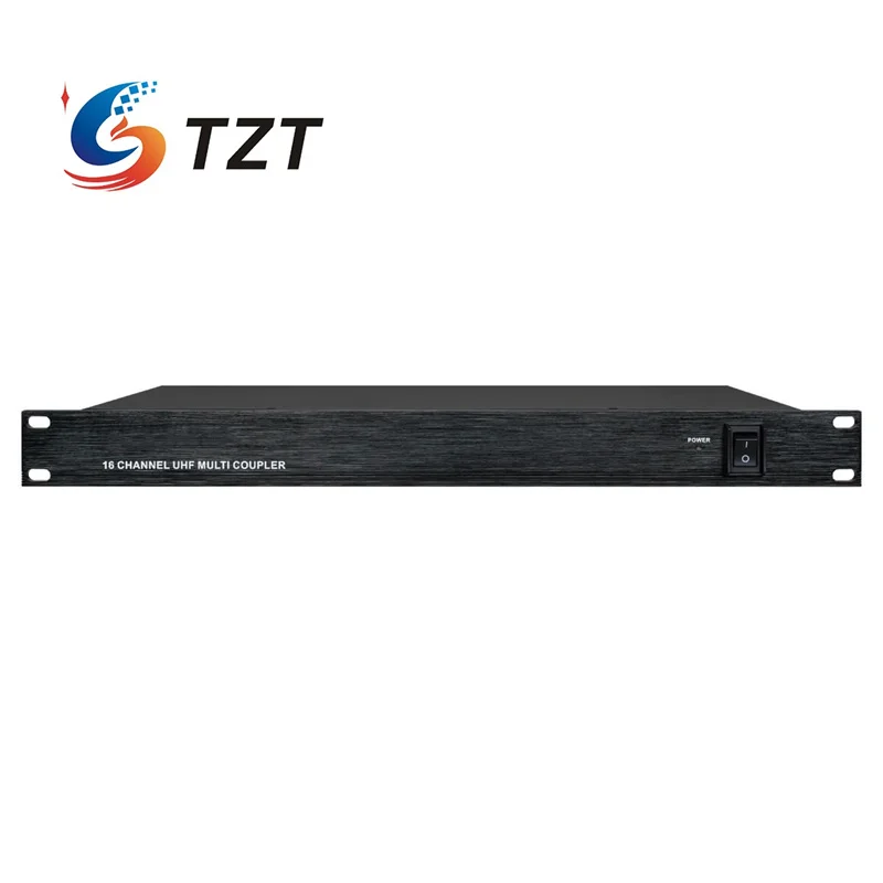 TZT 866 Antenna Distribution System Distributor 16 Channel UHF Multicoupler for 8pcs Dual-antenna Mics