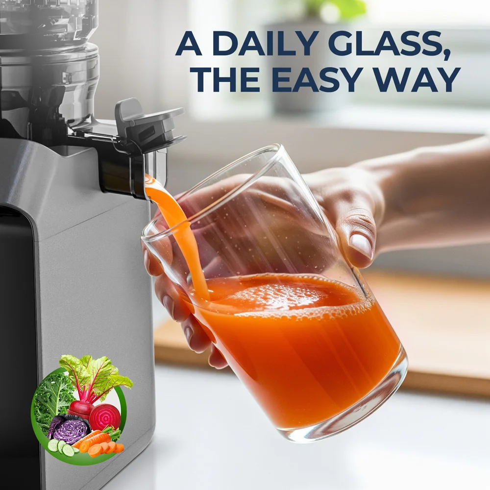 MIUI screw cold press juicer facile da pulire spremiagrumi originale a bassa velocità frullatore per frutta e verdura flagship commerciale