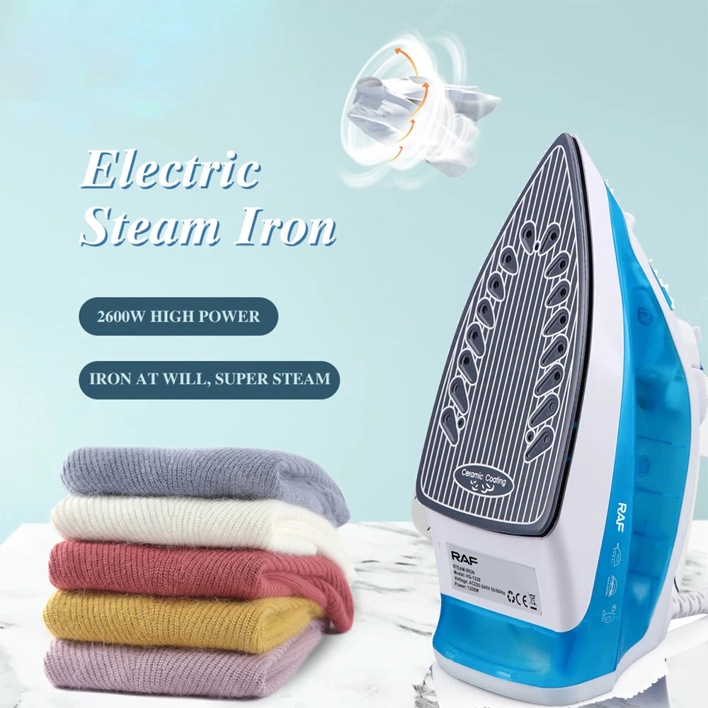 Clothes Steamer Portable Iron Handheld Home Steam Machine Ironing Cover 2200W Garment Iron For Clothes Supper Iron Travel