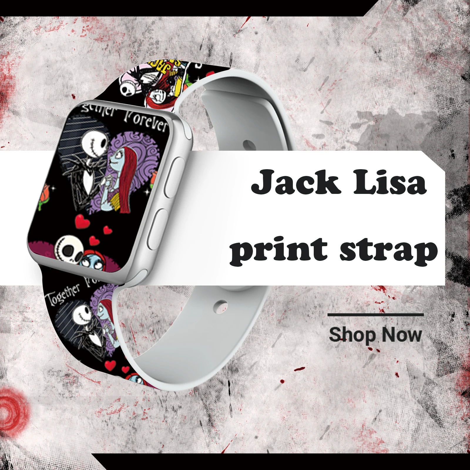 

Disney Print Strap for iWatch 11 10 9 8 Silicone Band Replaceable Bracelet for Apple Watch 46mm 44mm 42mm 41mm Watchband