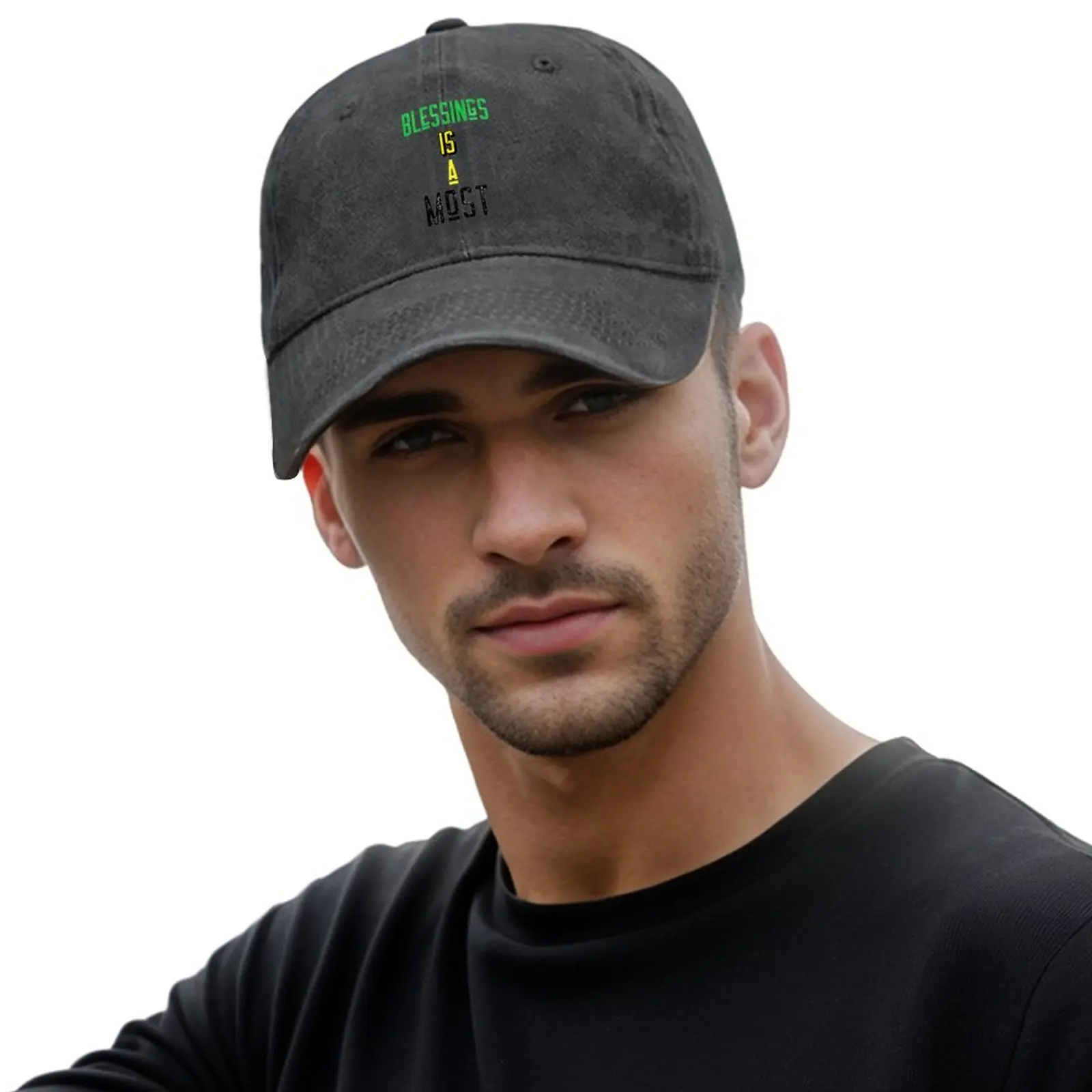 نعمة هي قبعة بيسبول أكثر مخصصة قبعة الصيد قبعة الحفلات قبعة كبيرة الحجم قبعة البيسبول الرجال النساء