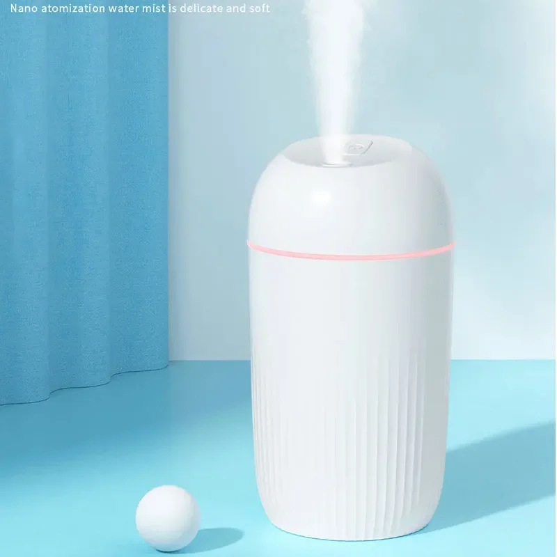 Humidificador de aire USB, difusor de aceites esenciales, purificador de coche, generador de niebla aromática, difusor de luz nocturna silenciosa para el hogar y la Oficina, humidificador con olor