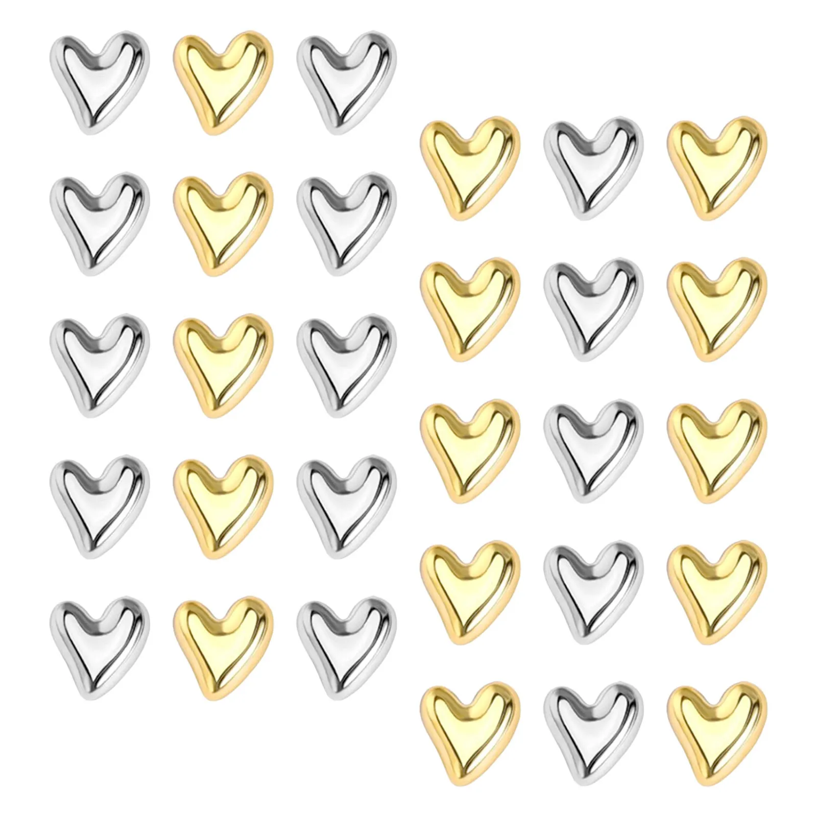 

36Pcs Love Heart Decorative Thumbtacks for Wall Cork Boards Memo Thumb Tacks Office Board Pin Nails Thumb Tacks
